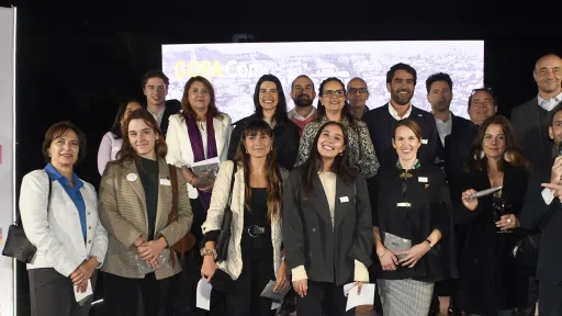 GOPA Com. anime l'&eacute;v&eacute;nement de la chambre de commerce BelgoLux &agrave; Santiago du Chili, mettant en valeur la cr&eacute;ativit&eacute; et l'impact r&eacute;gional de GOPA en Am&eacute;rique latine.