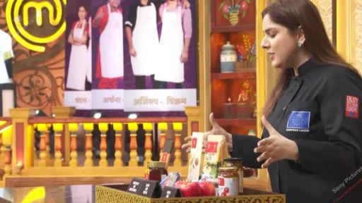 Masterchef India with EU food