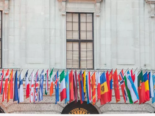 Flags of the EU