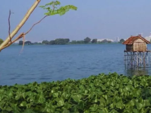 Housing over water