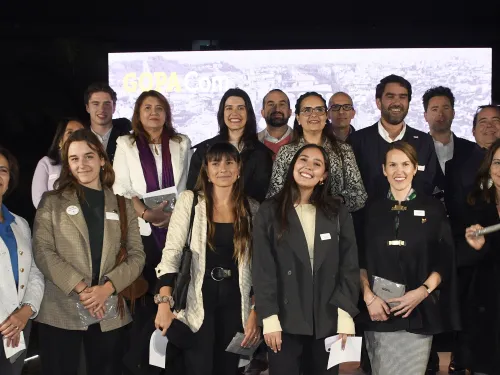 GOPA Com. animates BelgoLux Chamber of Commerce event in Santiago de Chile, showcasing creativity and GOPA's regional impact in Latin America.
