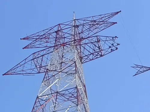 Transmission Tower Installation in Mozambique