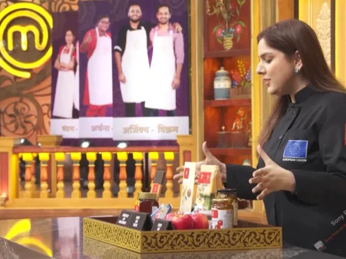 Masterchef India with EU food