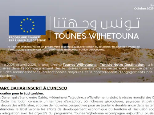 Second newsletter for Tounes Wijhetouna 
